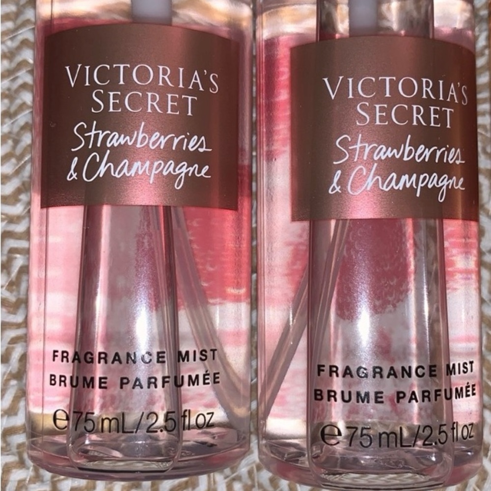 Victoria's Secret Strawberries & Champagne Pink Mist you get 2!